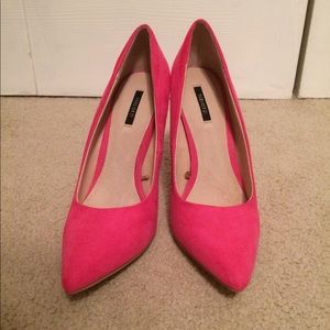 Forever 21 suede heels